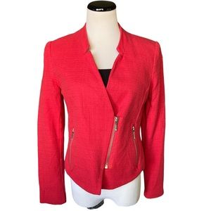 Mossimo Moto Jacket Pink Moto Jacket Size 10